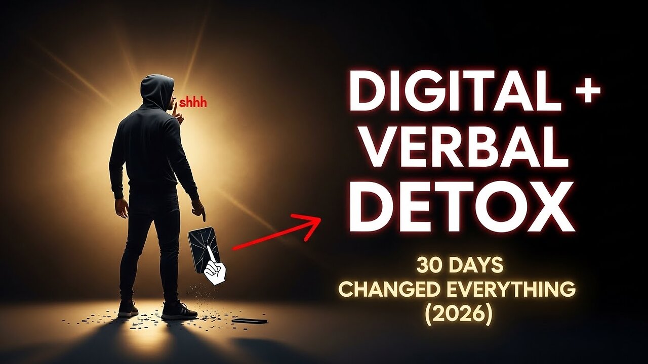 I Did a Digital + Verbal Detox for 30 Days...