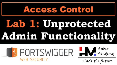 Access Control 1 | Unprotected Admin Functionality #BugBounty #portswigger