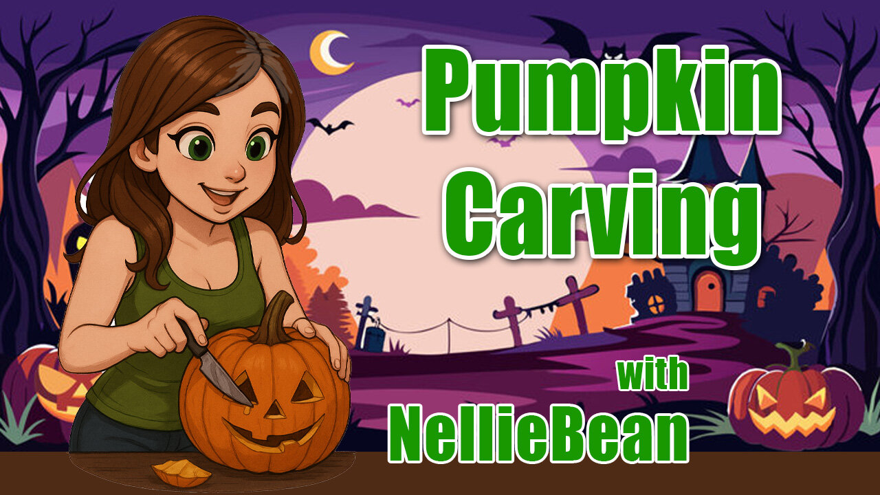 🔴 IRL - PUMPKIN CARVING 🎃👻🎃👻🎃👻