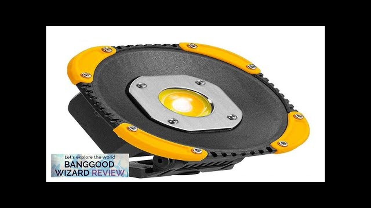 Multifunctional Work Light Outdoor LED Floodlight High-Powered Searchlight Mobile Review