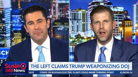 THE LEFT CLAIMS TRUMP WEAPONIZING DOJ