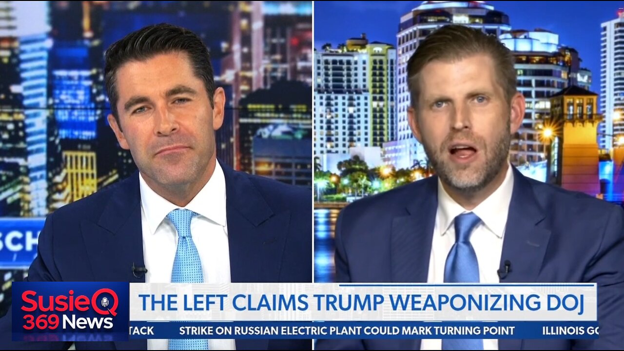 THE LEFT CLAIMS TRUMP WEAPONIZING DOJ