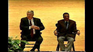 March 2, 2000 - Andrew Young & William Bennett Discuss 'American Values' at DePauw University