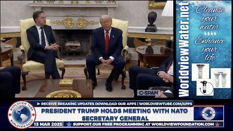 President Trump Holds Meeting with NATO Secretary General