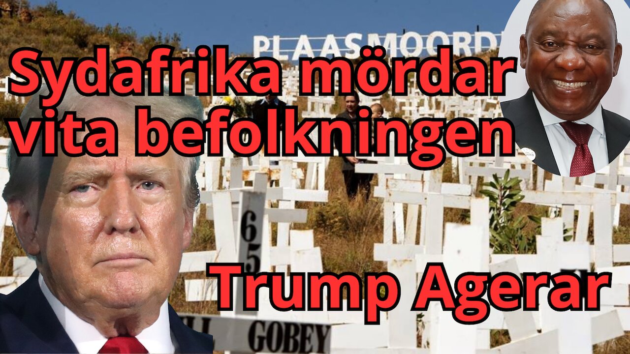 Kan Trump stoppa folkmordet på vita i Sydafrika?