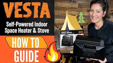 How Does it Work? Vesta 2 in 1 Stove Review & How To Instructional Guide Off Grid Heat & Cooking