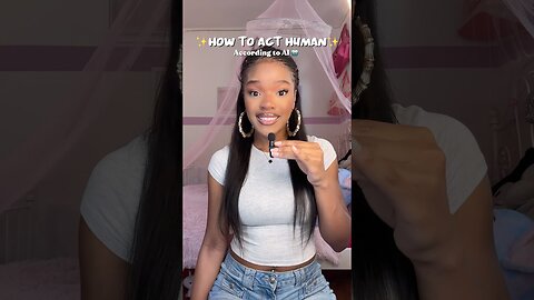 AI taught how to Act Human: Studying 📚