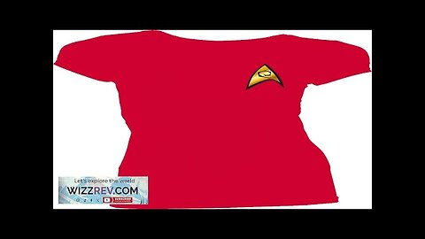 Star Trek: Women's Fit T-Shirt: Engineering Costume Review