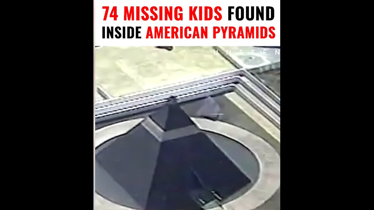 74 Missing Kids Found Inside American Pyramids