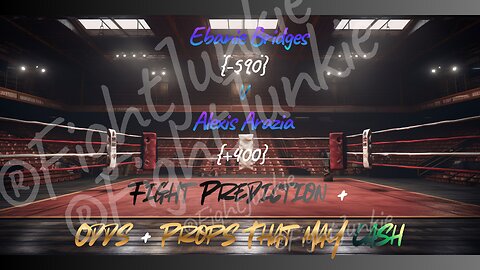 Serrano V Tellez Boxing Card Predictions! Odds + Props + Picks! Ebanie Bridges V Alexis Arazia!