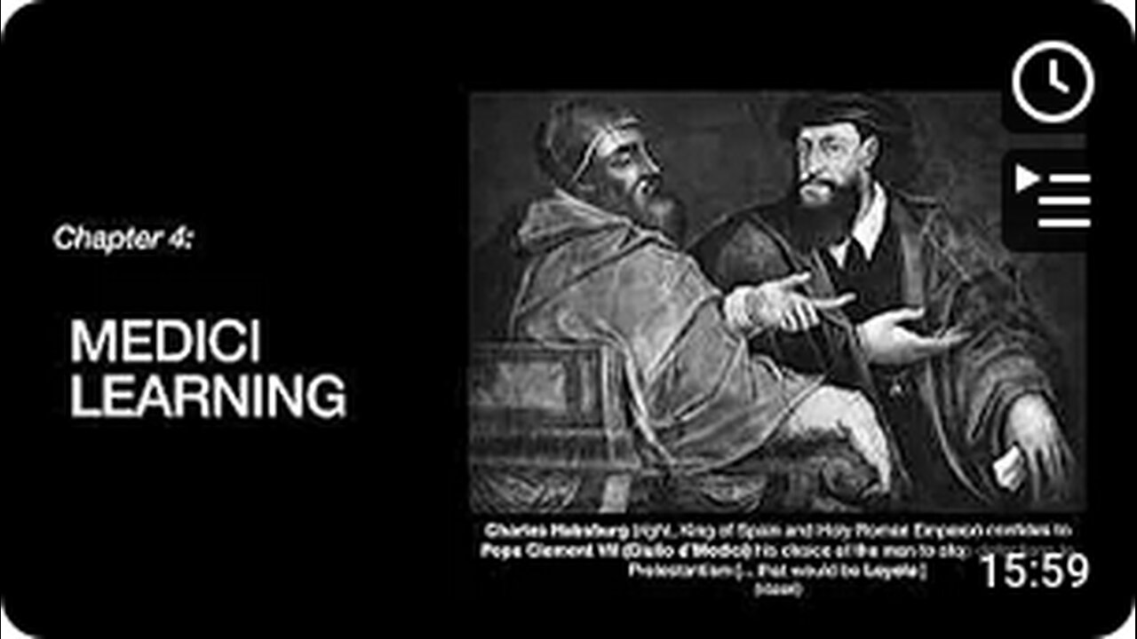 RULERS OF EVIL: Ch. 4 'Medici Learning' (Audio Book/Visuals) By Tupper Saussy