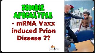 Zombie creation 🧟‍♂️😳 - Are they under the influence of mRNA vax induced prion disease?