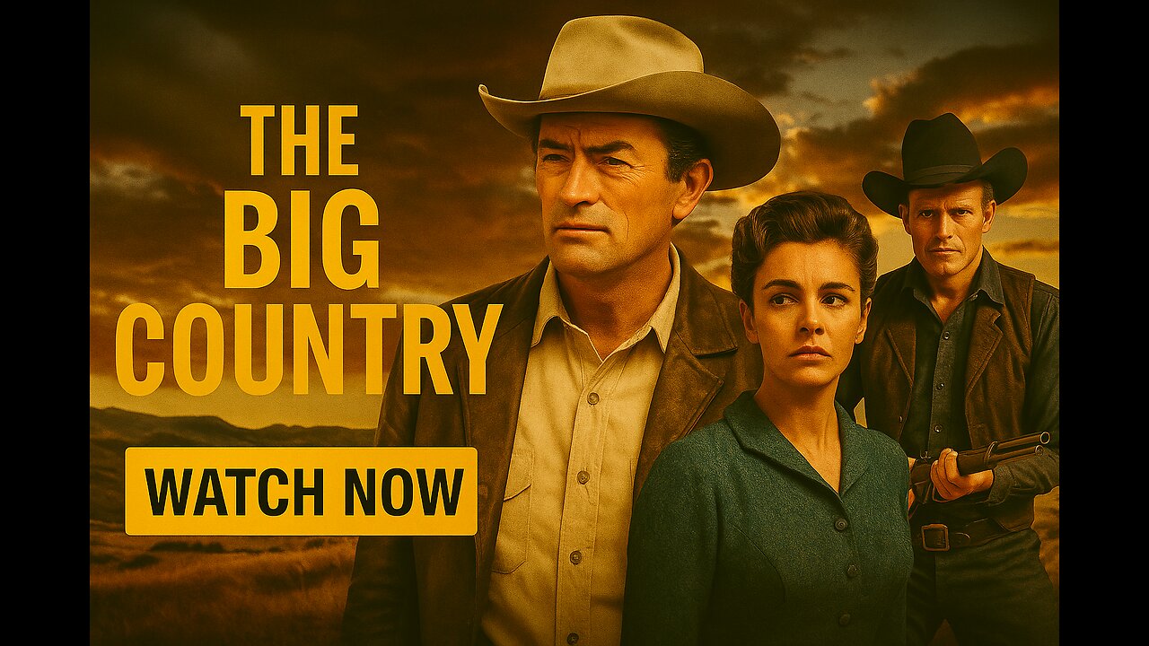 The Big Country (1958) | Full Movie | Epic Western Starring Gregory Peck