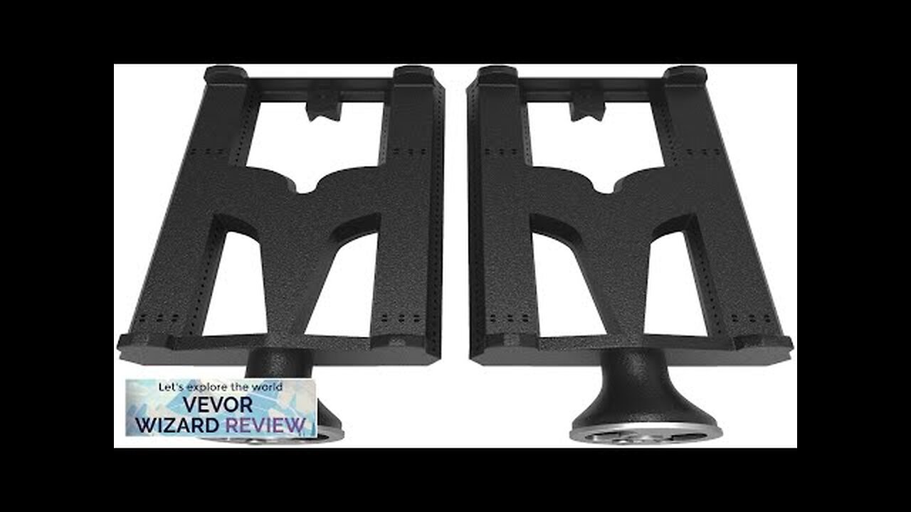 VEVOR Grill Burners Cast Iron BBQ Burners Replacement 2 Packs Grill Burner Review