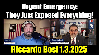 Riccardo Bosi Urgent Emergency 1.3.25 - They Just Exposed Everything!