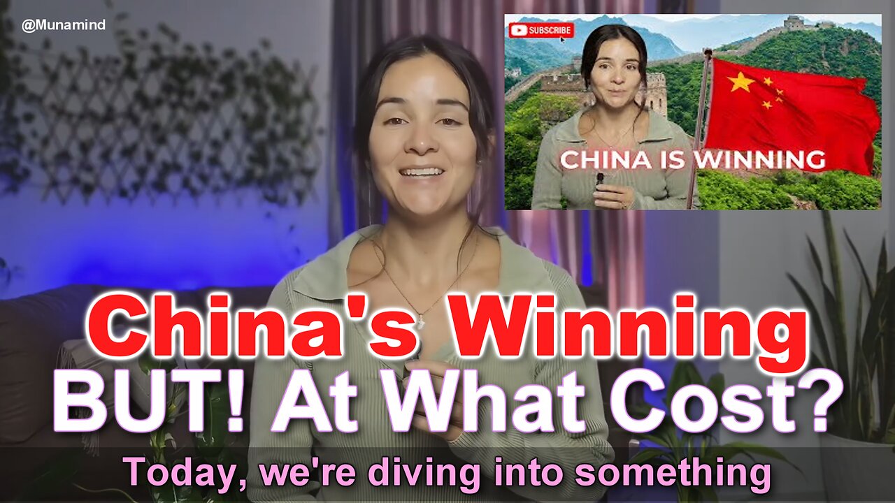 Beatriz of Munamind: "China's winning. But, at what cost?"