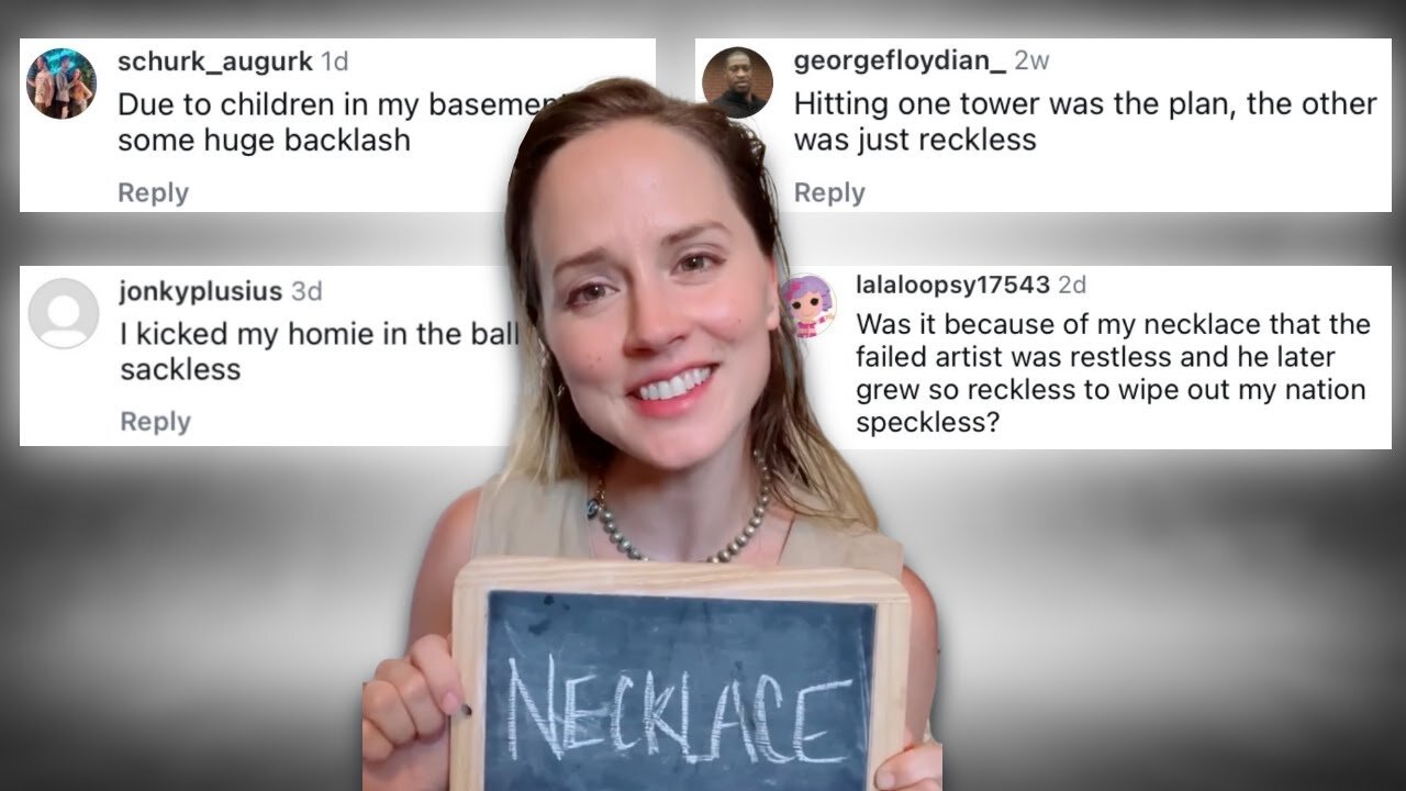 What rhymes with NECKLACE? - Ani Brava's Wild Comment Section