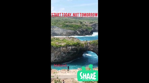 Start Today, Not Tomorrow