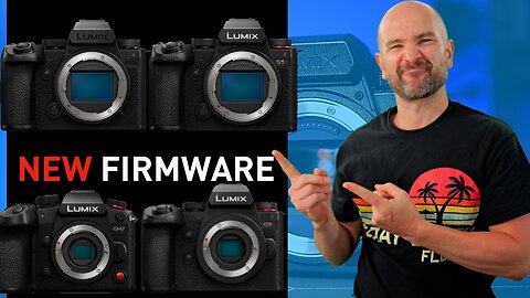 Major New Firmware Updates for LUMIX S5II, S5IIX, G9II, and GH7