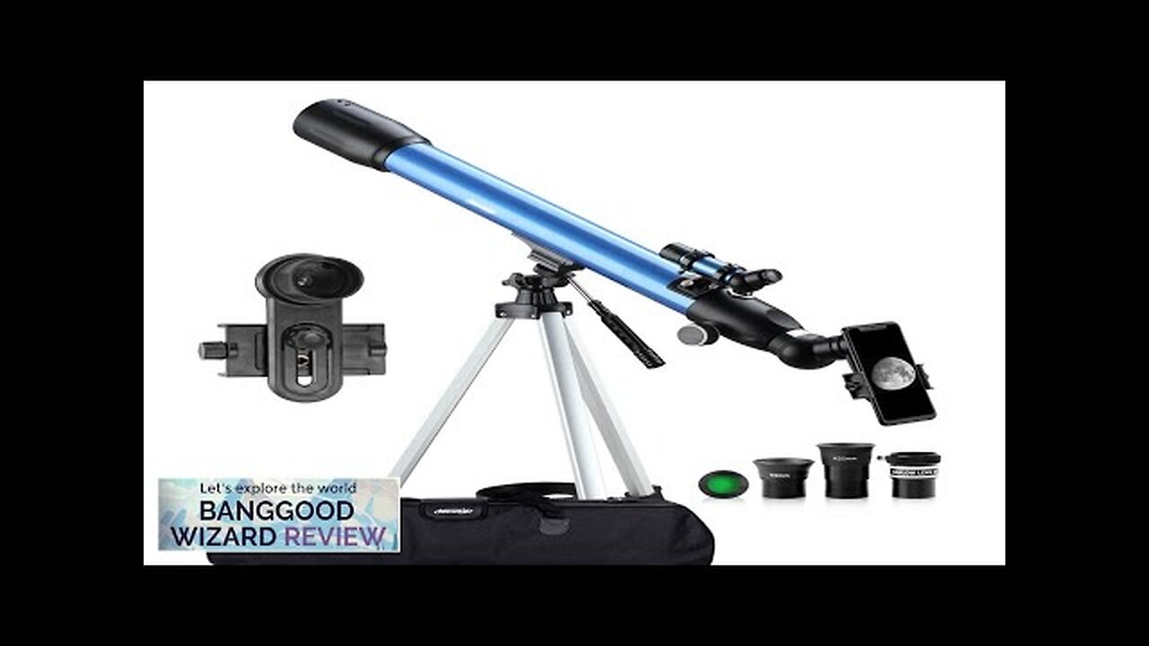 US Direct AOMEKIE 234X Telescopes 60mm Astronomical Telescope Set for Kids Adults Review