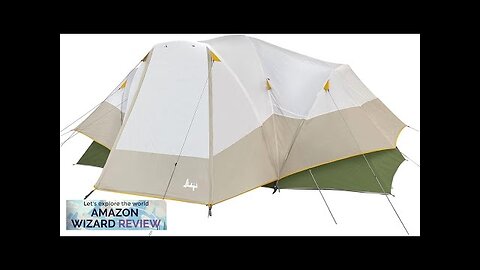 Slumberjack Aspen Grove 8 Person Hybrid Dome Family Camping Tent Review