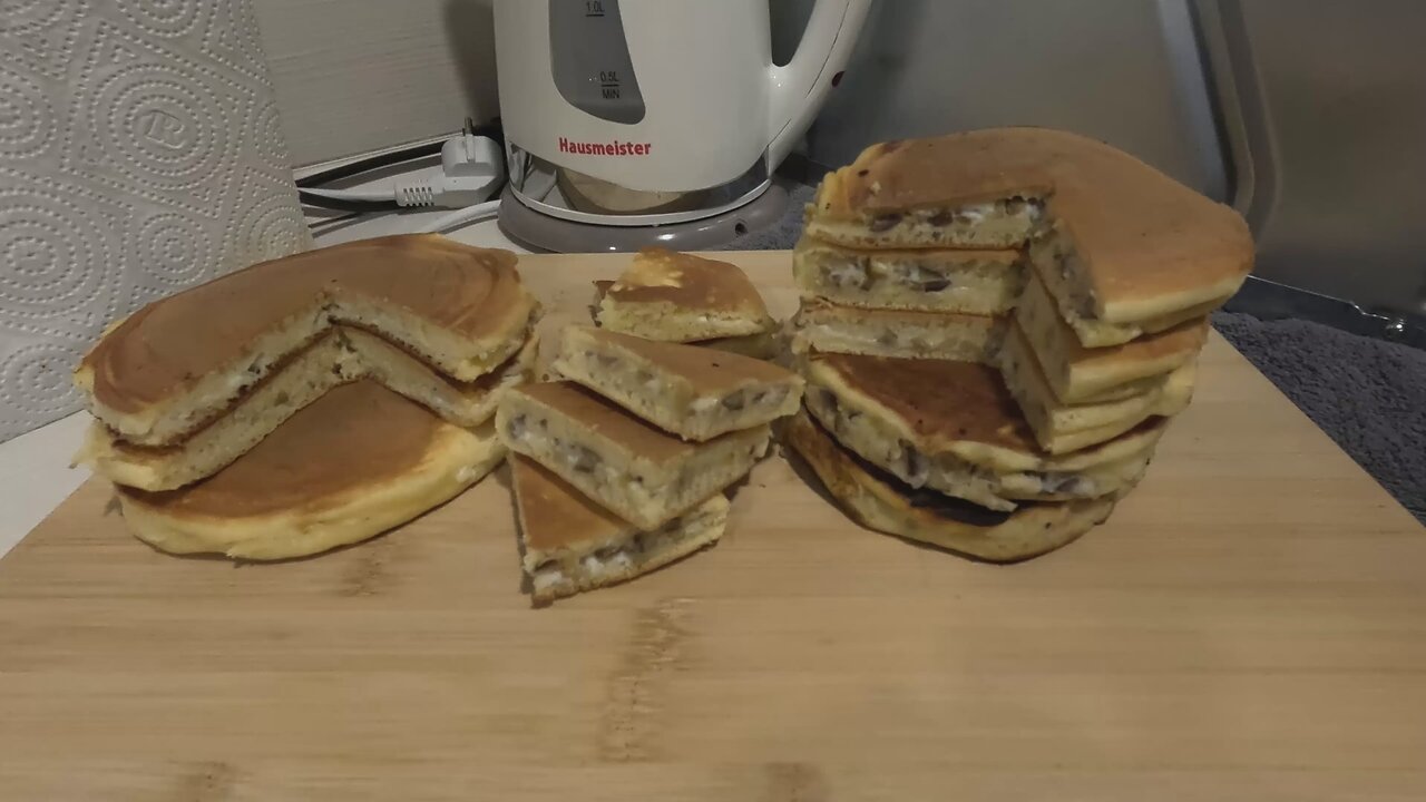 Cream Cheese Chestnut Pancakes Recipe