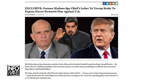 Alex Jones & Patrick Byrne: Maduro Ally Just Joined Team Trump - Full Interview 12/4/25