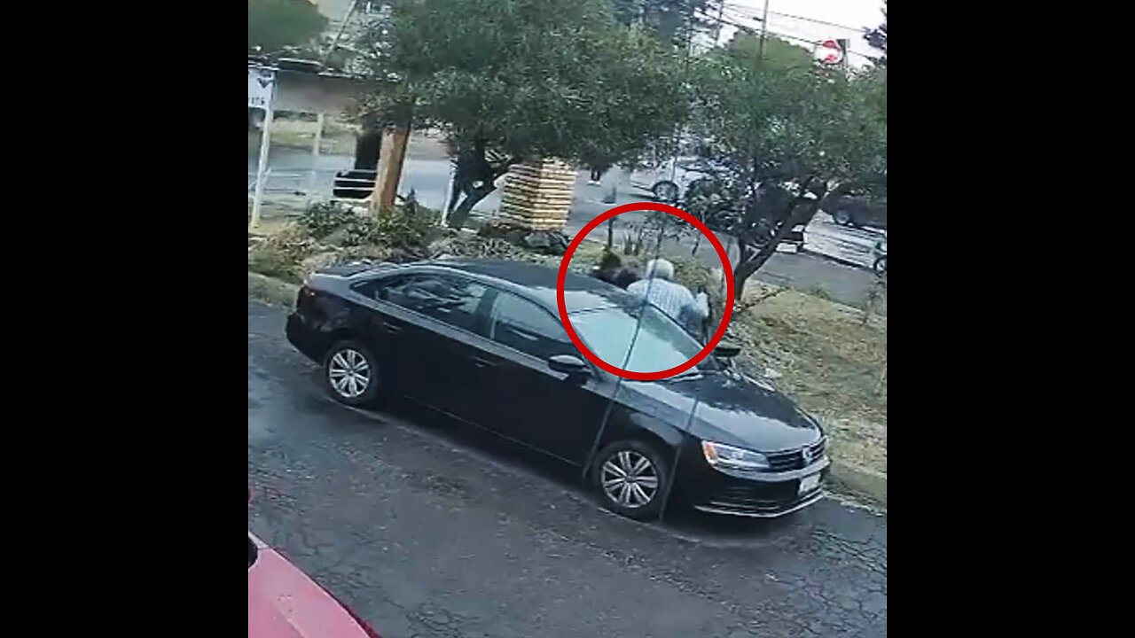 Robo frenado: delincuentes escapan tras no poder llevarse el auto