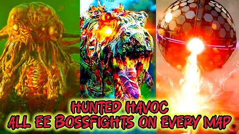 "HAUNTED HAVOC" EE BOSSFIGHTS ON EVERY BO6 MAP