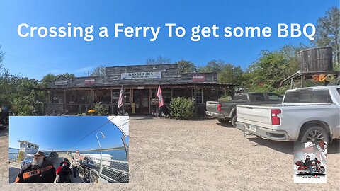 Crossing a ferry to get some BBQ