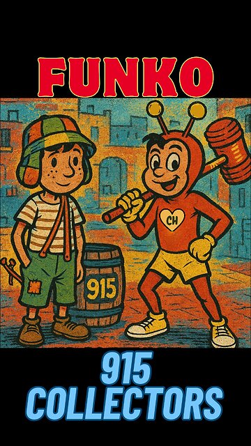 El Chavo Funko Pop no. 751 and El Chapulín Colorado Funko Pop no. 752. ¡No contaban con mi astucia!