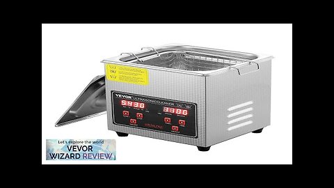 VEVOR Ultrasonic Cleaner with Digital Timer & Heater Professional Ultra Sonic Jewelry Review