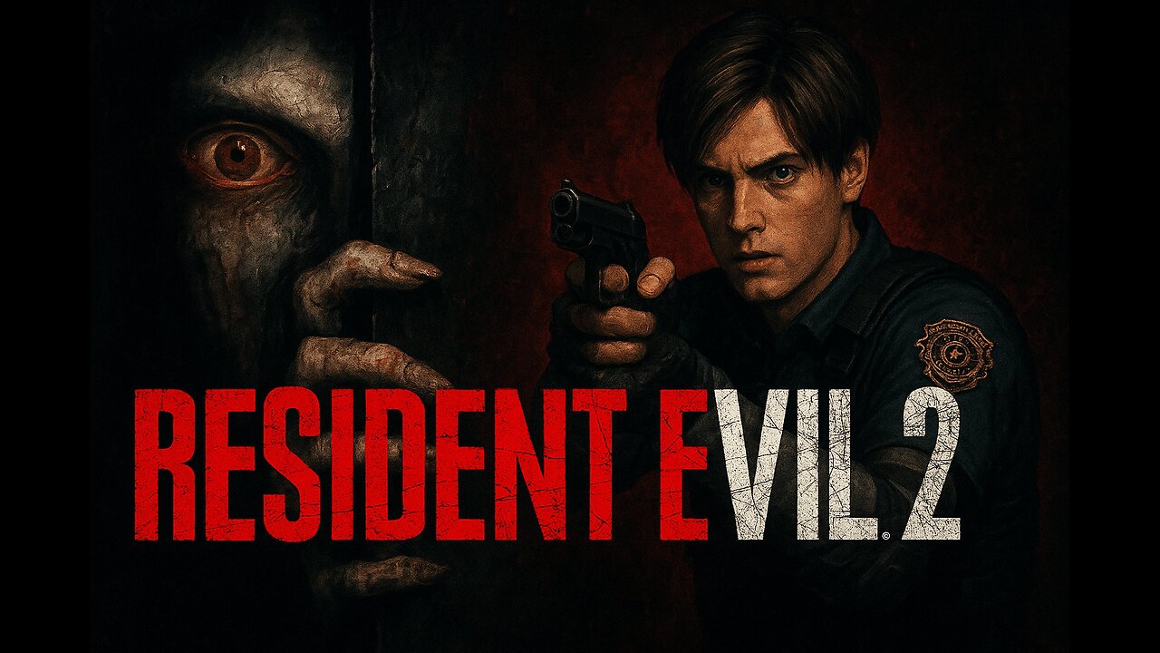 Resident Evil 2 (1998) – Classic Survival Horror Gameplay | PS1 Retro Leon A