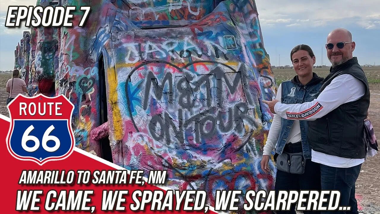 S2 - E7 - WE CAME, WE SPRAYED, WE SCARPERED | Route 66: Amarillo to Santa Fe, NM