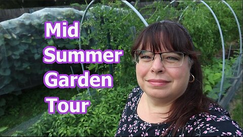 Zone 6 Vegetable & Flowers Full Backyard Garden Tour 2025