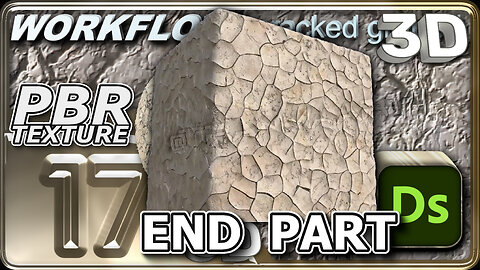 E17 END PART - Finishing Material A & B Preview - 3D Workflow for Unreal Engine Project 1 - ⌛x4