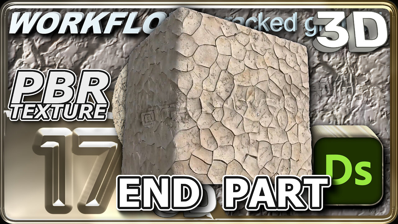 E17 END PART - Finishing Material A & B Preview - 3D Workflow for Unreal Engine Project 1 - ⌛x4