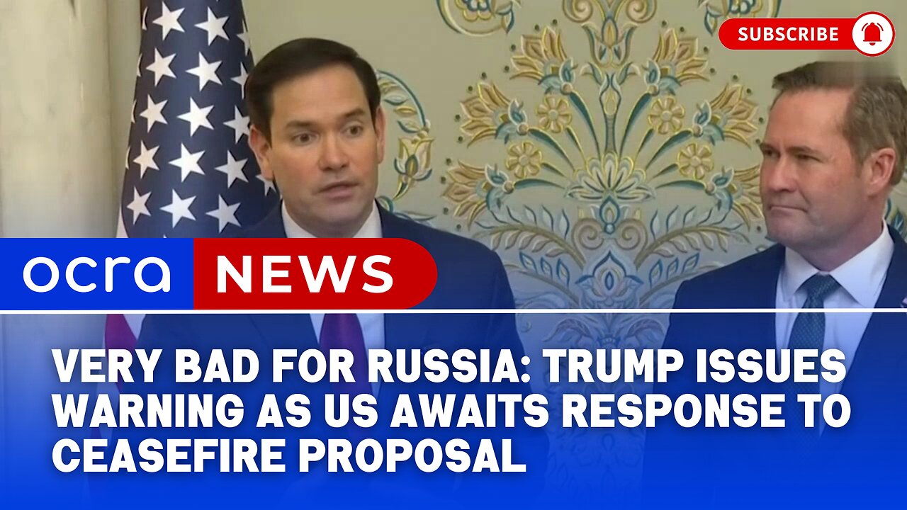 Very bad for Russia: Trump issues warning as US awaits response to ceasefire proposal