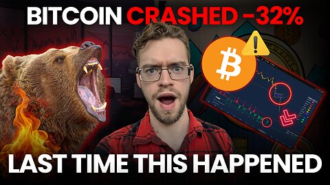 Bitcoin CRASHED 32% Last Time This Happened