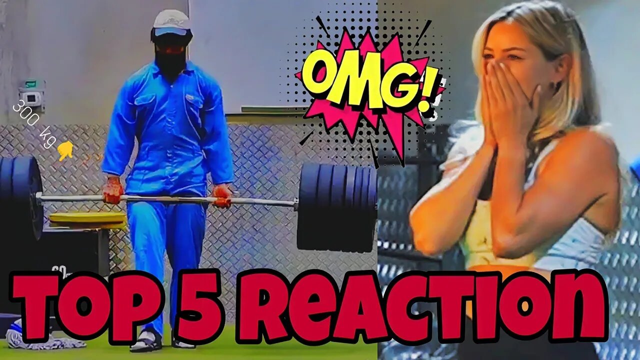 Top 5 gym girl reaction||Anatoly gym prank