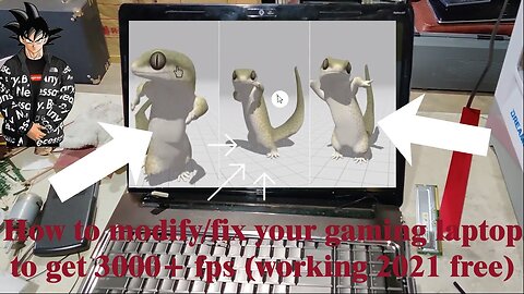 How to modify/fix your gaming laptop to get 3000+ fps (working 2021 free)