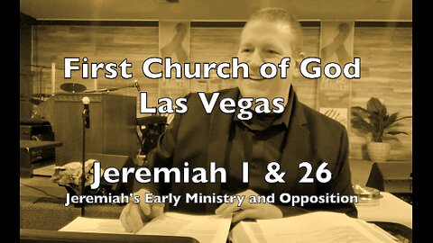 Jeremiah 1&26