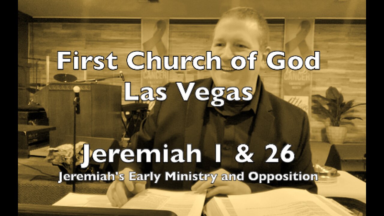 Jeremiah 1&26