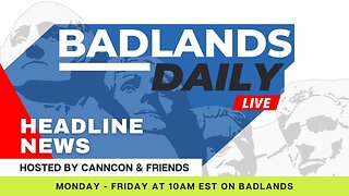 Badlands Daily: November 10, 2025