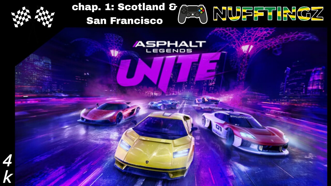 Join Nufftingz In Asphalt Legends Unite Chapter 1 - Scotland Adventures! Gearhead