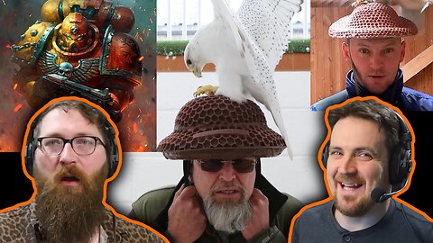 Deep Rich Howling Griffons Lore - Falcon Bird Come Hat - Tom and Ben