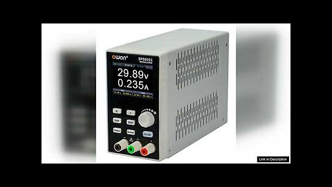 2024NEW OWON SPS Programmable DC power supply SPS6051 SPS3081 Fanless Low Noise Review