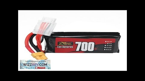 ZOP Power 3S 11.1V 700mAh 105C 7.77Wh LiPo Battery XT30 Plug Review