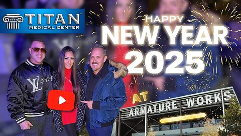 New Year’s Eve 2025 With Titan Medical Center at Armature Works in Tampa, Florida!