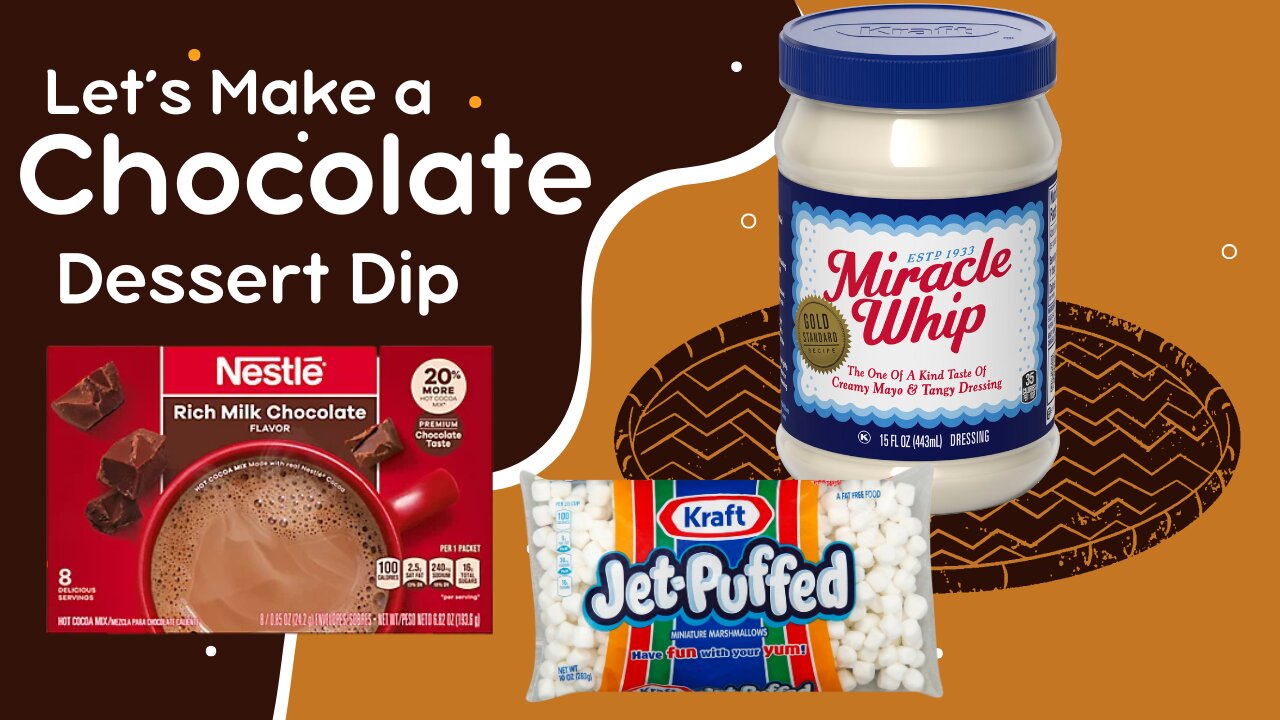 3 Ingredient Chocolate Dessert Dip | Cigar Prop 2025